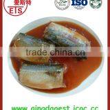 Canned Seafood Canned Mackerel in Tomato Sauce With 425g Size and Can Package thumbnail-5