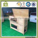 SDR020 Commercial Unique Wooden Double Rabbit Cages With Tray and Hay Rack thumbnail-4