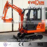 Everun Brand ER-18 Crawler Hydraulic Excavator With CE Certificate