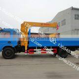 Dongfeng 8x4 Truck With Crane,truck With Loading Crane,crane Truck With Flatbed thumbnail-2