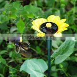 Hotest Solar Hummingbird With Sunflower Solar Dancing Hummingbird Garden Decoration Solar Hummingbird Artificial Hummingbird thumbnail-3