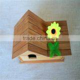 Unfinished Conjoined Kids Pine Wood Cutting Toys House Shape Wood Toys for Sale thumbnail-2