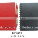 Supply PU leather cover notebook for school and office