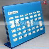 High Quality New Design Acrylic Photo Frame Calendar, Ukhozi fm Calendar