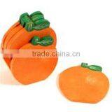 2017 Painted Wood Orange Shape Cup Coaster Made in China