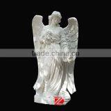 White Stone Angel Statue thumbnail-1