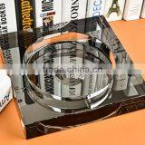 Crystal Handblown Glass Ashtray thumbnail-4