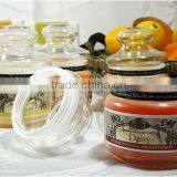 80ml 250ml 350ml Glass Wax Jar Glass Candle Holder With Mushroom Lid thumbnail-4
