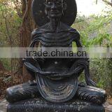 Garden Decorations Stone Carving Marble Fasting Buddha Statue Price thumbnail-2