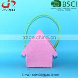 BSCI Audit Factory New Design Easter Decoration Non-woven Fabric House Basket, Easter Cheap Decorative Baskets thumbnail-4