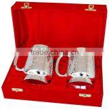 Silver Plated Indian Hand Crafted Utensil Set thumbnail-1