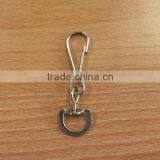 Lanyard Hook Stamping Steel Swivel Hook W/Round Eye & Ring, Bag Assessory, Lanyard Hook, thumbnail-2
