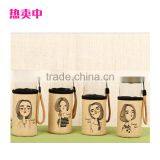 2017 New Design! 12 OZ Insulated 5.0mm Neoprene Can Cooler,linen Can Cooler thumbnail-3