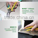 Berrylion 12pcs Household Tool Sets Plier Knife Screwdriver Hammer Tool Set thumbnail-5