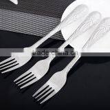Best Selling Silver Stainless Steel Cake Fruit Forks Fully Stock thumbnail-3