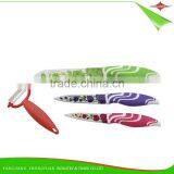 ZY-B30844 Super-sharp Red Kitchen Ceramic Blade Peeler With Plastic Handle thumbnail-6