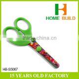 Factory Price HB-S5067 5" Colorful Blades Plastic Handle School Scissors thumbnail-1