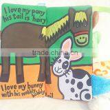 Development Toys Baby Kids Toddler Intelligence Educational Pets Tails Cloth Book Girl Boy thumbnail-1