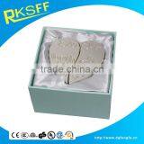 Zinc Alloy Heart Letter Carved Gift Box Set for Baby First Tooth and First Curl thumbnail-6