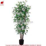 Artificial Bonsai Leaves Green Artificial Bamboo Tree Tall Phyllostacgys Edulis Bamboo thumbnail-1