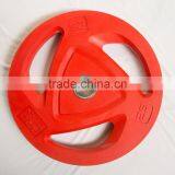 3 Holes Commercial Rubber Bumper Plates Weight Plate thumbnail-4