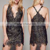 New Arrival Sexy Floral Lace Dresses for Women Party Wear 2016 HSd7093 thumbnail-1