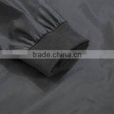 Manufacturer From Jiangxi Men's Waterproof Jacket Black Color Open Fly With Zipper 100% Polyester AC Coated With 1x1 Rib thumbnail-6