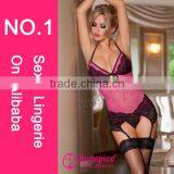 Sunspice Hot Sale Top Quality Guarantee Image Copyright Lace Dress Garter Belt Mesh Sex thumbnail-1