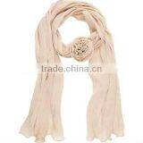 Ladies Pendant Jeweled Scarves thumbnail-1