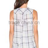 100cotton Tank Top Elegant Lady Vest Loose Tank Tops Wholesale Women thumbnail-3