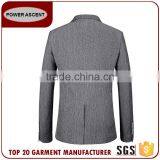 Wholesale Suit Custom Design 1 Button Patch Pocket Men Business Suit Jacket Blazer thumbnail-3