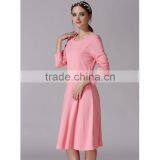 Hide Breastfeeding Opening Elegant Casual Dress