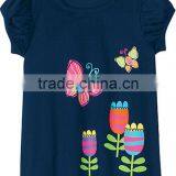 Cute Printed Girls t Shirt With Puff Sleeves