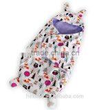 OEM Factory or Stocked Designs Fleece Swaddle Baby Blanket thumbnail-3