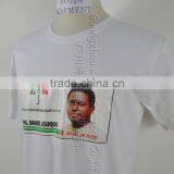 China Factory Custom 100%polyester Election T-shirts Export to Africa thumbnail-3