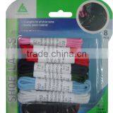 8PAIRS Different Color Assorted Round Shoe Laces