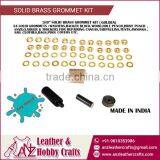 24 Solid Brass Grommets With Washer,Backer Wood Hole Punch Etc