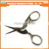 2017 China Supplier Hot Sales Good Quality Overgild Crane Scissors With Cheap Price thumbnail-4