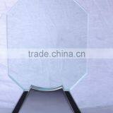 Factory Wholesale Customized Engraving Crystal Glass Trophy For Wooden Base Trophy KC-05 thumbnail-1