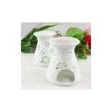Pure White Matte Ceramic Aromatherapy Oil Burner With Tealight For Gifts MS-CB019 thumbnail-1