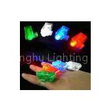 Red, White, Blue, Green Color Laser Finger Beams LED Lights Toy 4 Piece Set