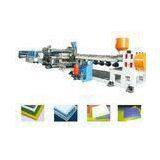 PP PE PC Hollow Grid Plastic Board Extrusion Line With 200kg/H