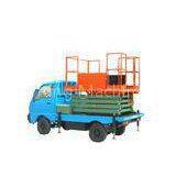 11 meters telescopic legs truck - mounted scissor lift with 300Kg loading capacity