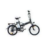 Folding alloy frame electric bicycle / Folding Electric Bike li-ion battery , CE approved