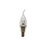 Office 3W E27 / B22 Led Candle Light Bulb 210lm , Led Halogen Replacement