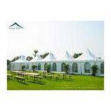 Glass Wall Outdoor Event Tents Pagoda Shape With Aluminum Structure thumbnail-1