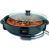 36cm sized half glass cover CE GS ROHS CB approvaled 1500W electric pizza maker