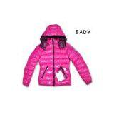 Brand new Moncler bady womens down jacket,hotpink,size 1