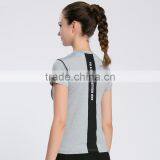 Gym Fitness Short Sleeve Women Shirt Tops thumbnail-2