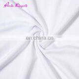 Big Discount White Bamboo Undershirts Three Quarter Sleeve Guangzhou Factory Plain White Tshirt thumbnail-5
